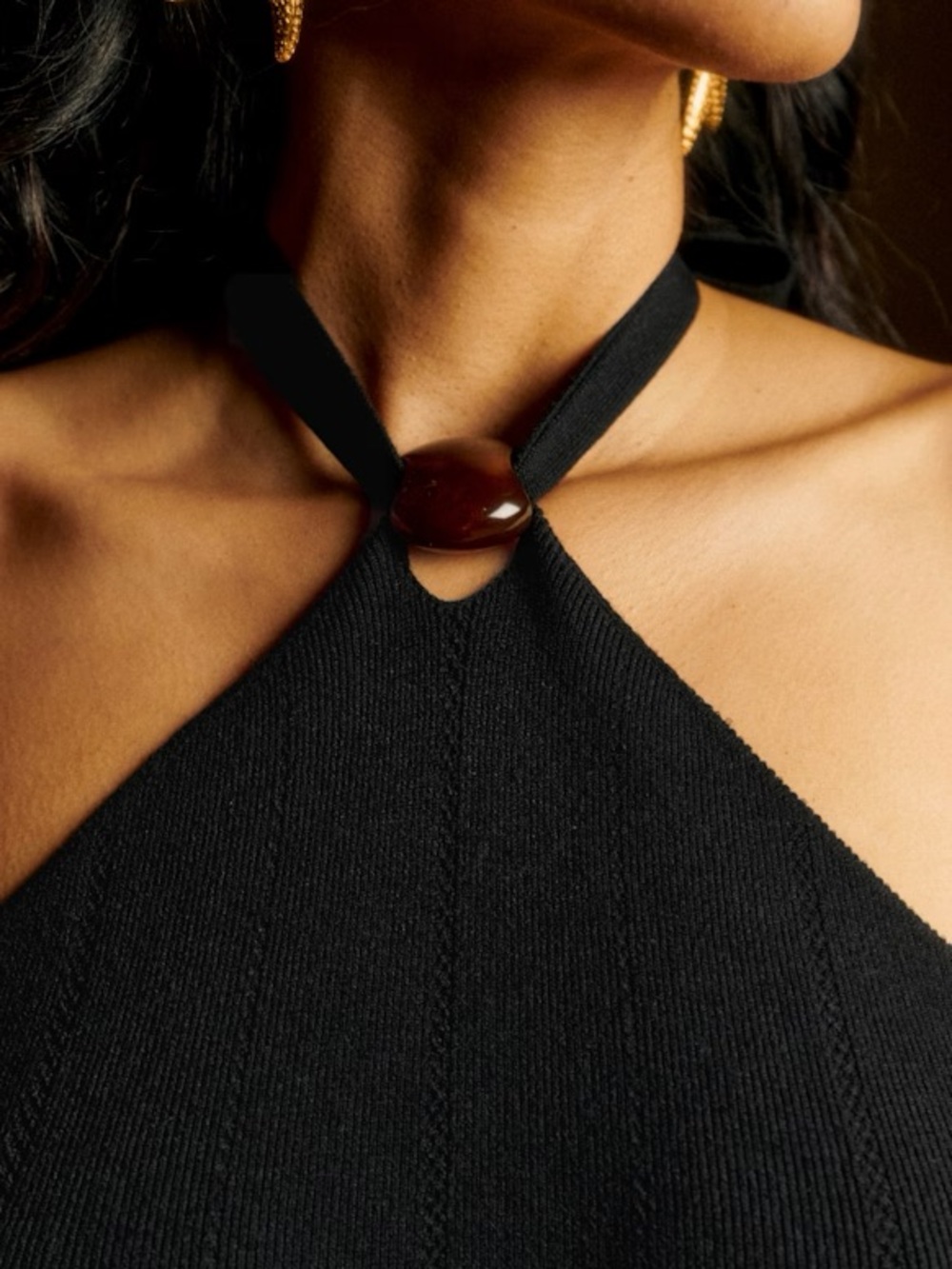 NWT Sézane Luce Top in Black Size S - Picture 3 of 6